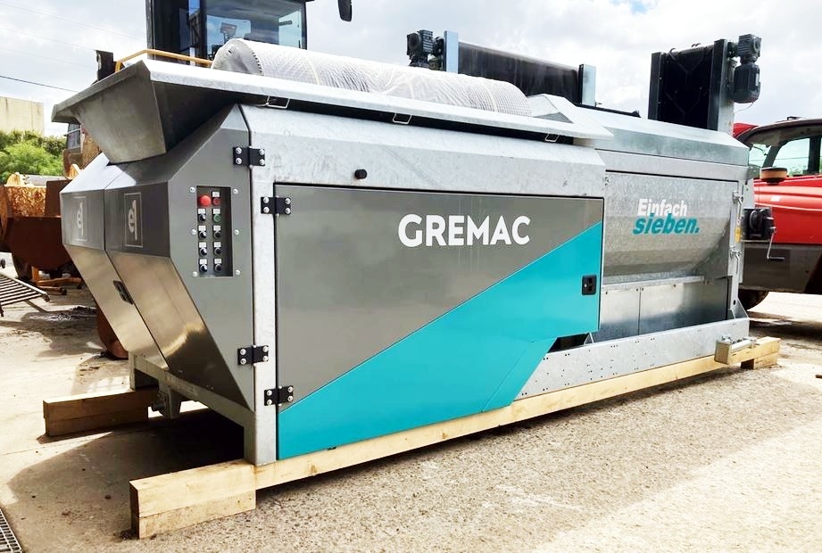 Gremac e1 fixed trommel screener